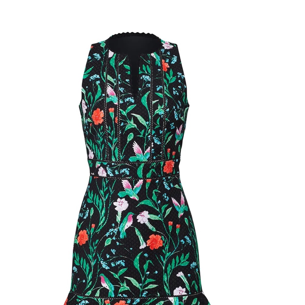 Jadin Tile Jacquard dress